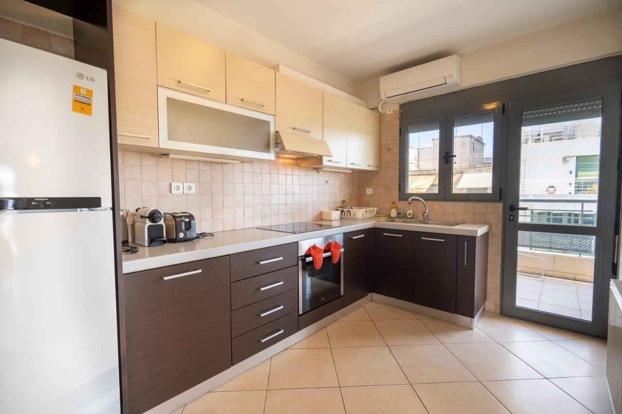Koukaki Apartment 3 Bedrooms 6 Pers. Atene Esterno foto